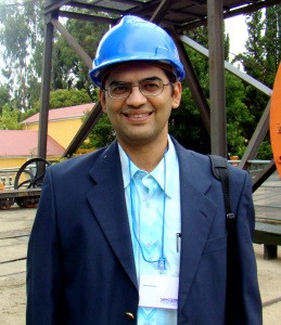 Wearing Mining uniform